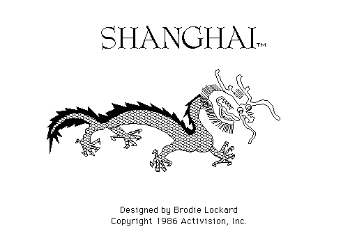 title screenshot from "Shanghai"