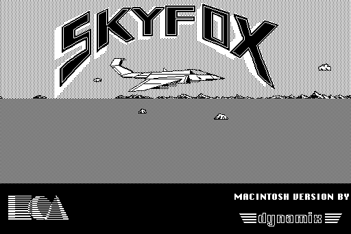 loading screenshot from "Skyfox"