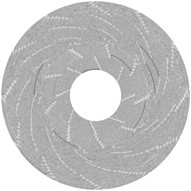 flux visualization of "Skyfox" disk