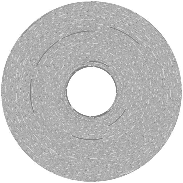 flux visualization of "One on One" disk