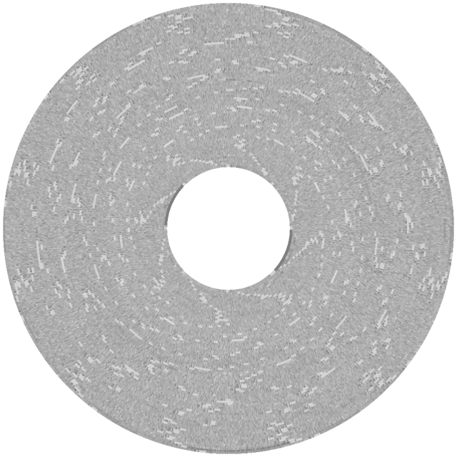 flux visualization of "Star Trek: The Kobayashi Alternative" disk