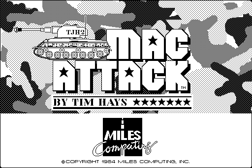 title screenshot from "Mac Attack"