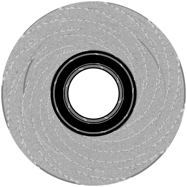 flux visualization of "Mac Attack" disk