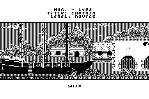 gameplay screenshot from "Seven Cities of Gold"