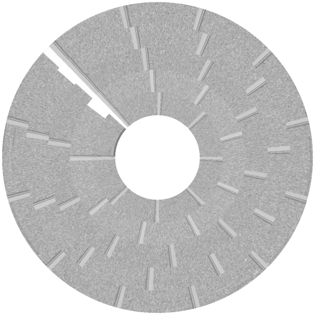 flux visualization of "Enchanted Scepters" disk