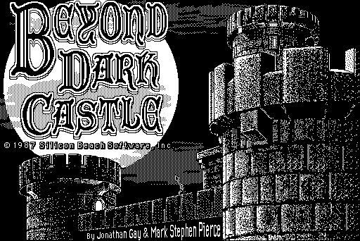 title screenshot from "Beyond Dark Castle"