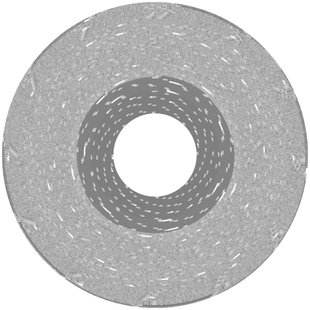 flux visualization of "Beyond Dark Castle" disk