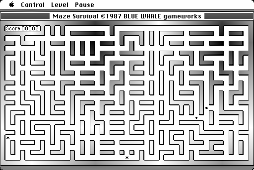 gameplay screenshot from "Maze Survival"