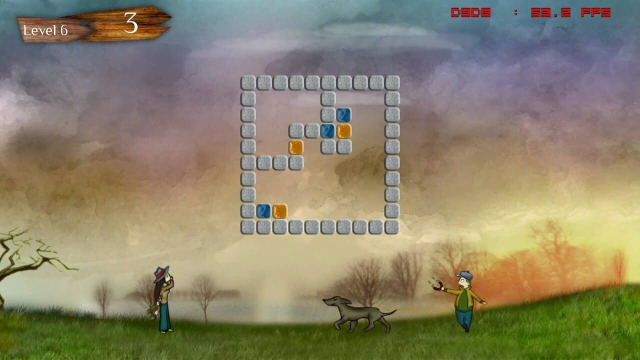 Visado game screenshot on Level 6
