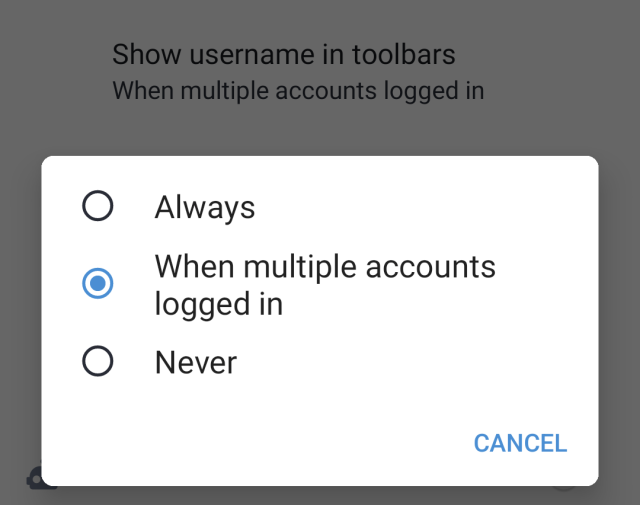 Photo of new Tusky preferences