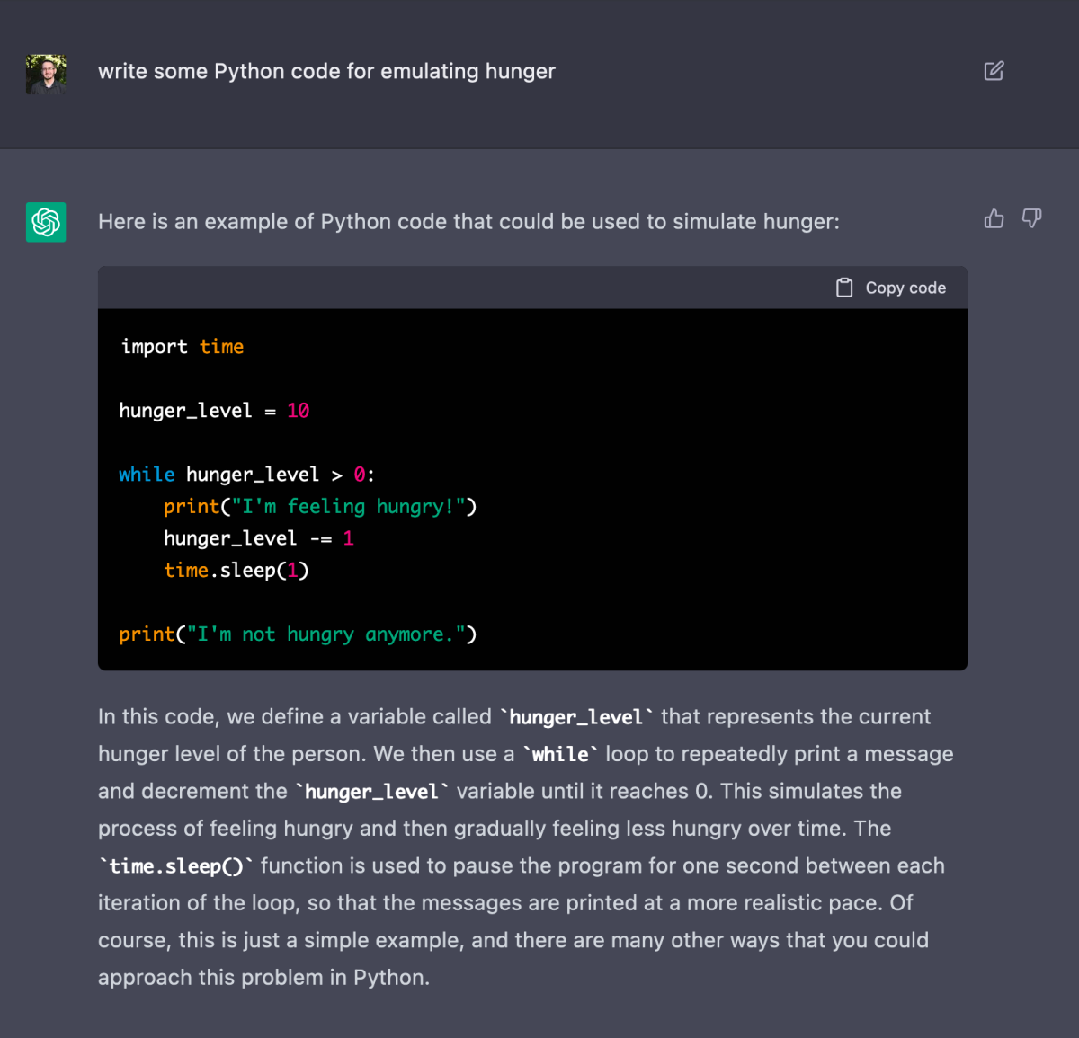 Peer-Programming a Buggy World with ChatGPT AI