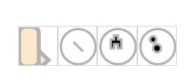 Screenshot of bad SVG Icons for a web page.