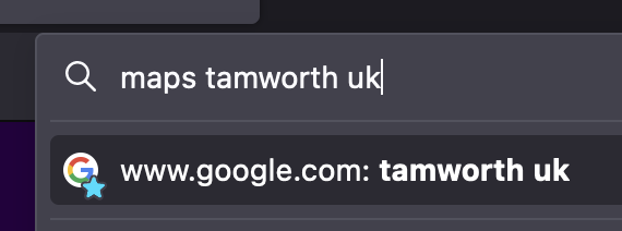 Keyword maps followed by query example