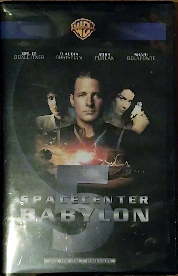 Cover der VHS Kassette "Spacecenter Babylon: Das Tor zur 3. Dimension