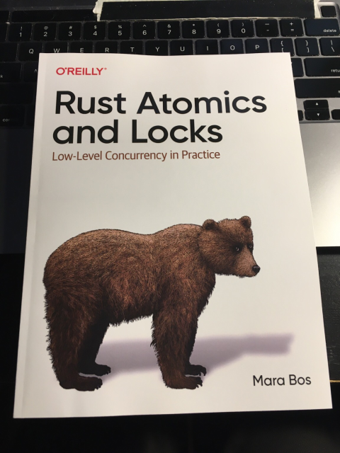Picture of book “Rust Atomics and Locks” by Mara Bos.