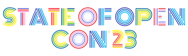 Logo of the State Of Open conference 2023