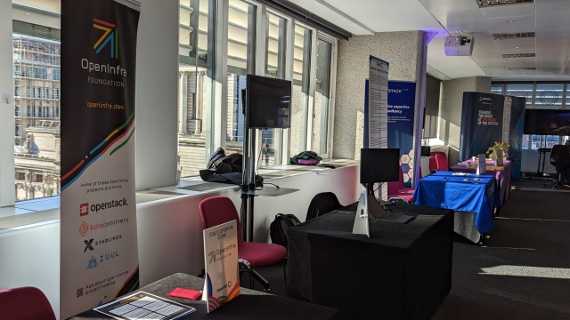 OpenIntra Foundation and others tables at #SOOCon23 in London