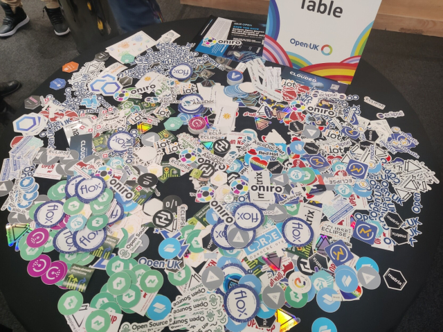 Sticker table