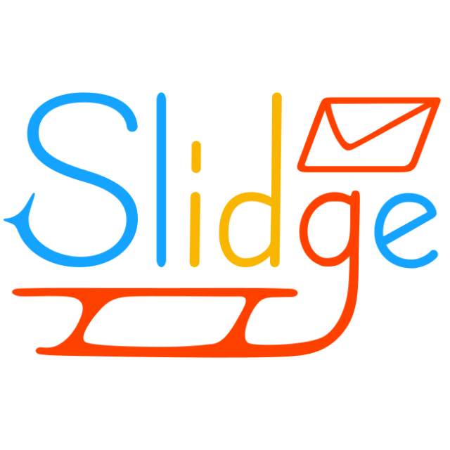 Slidge logo, where the g looks like a sledge. Smart!