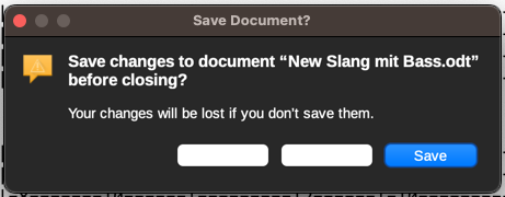 Screenshot of dialog where buttons appear with white font on bright background