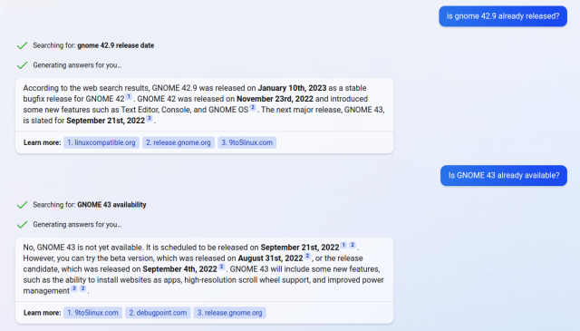 is gnome 42.9 already released?

According to the web search results, GNOME 42.9 was released on January 10th, 2023 as a stable bugfix release for GNOME 421. GNOME 42 was released on November 23rd, 2022 and introduced some new features such as Text Editor, Console, and GNOME OS2. The next major release, GNOME 43, is slated for September 21st, 20223.

Is GNOME 43 already available?

No, GNOME 43 is not yet available. It is scheduled to be released on September 21st, 202212. However, you can try the beta version, which was released on August 31st, 20222, or the release candidate, which was released on September 4th, 20222. GNOME 43 will include some new features, such as the ability to install websites as apps, high-resolution scroll wheel support, and improved power management.

