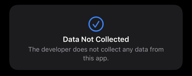 Data Not Collected 
The developer does not collect any data from this app.