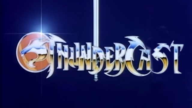 Thundercats logo modified to spell ThunderCast.