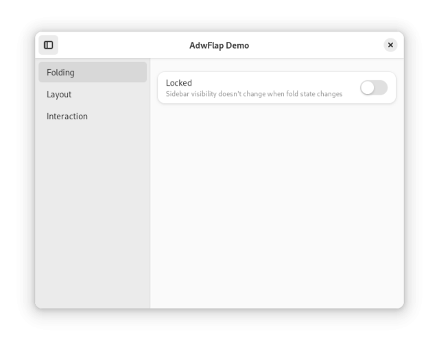 Screenshot of the new utility pane widget