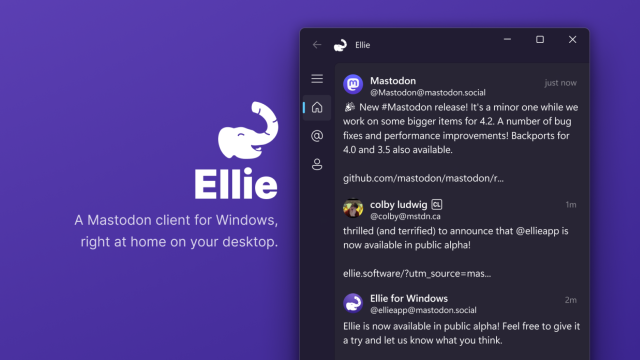 Ellie for Windows screenshot