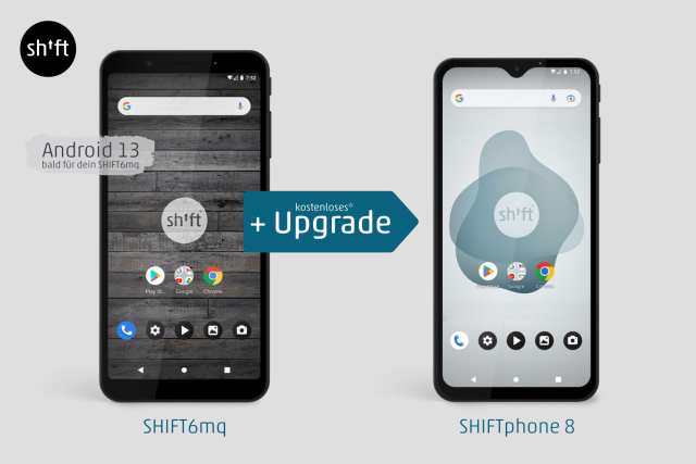 SHIFT6mq + Upgrade