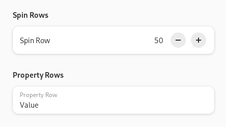 Screenshot of libadwaita showing the new spin buttons