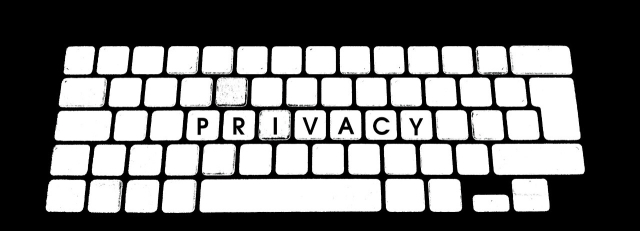Keyboard reading 'privacy'