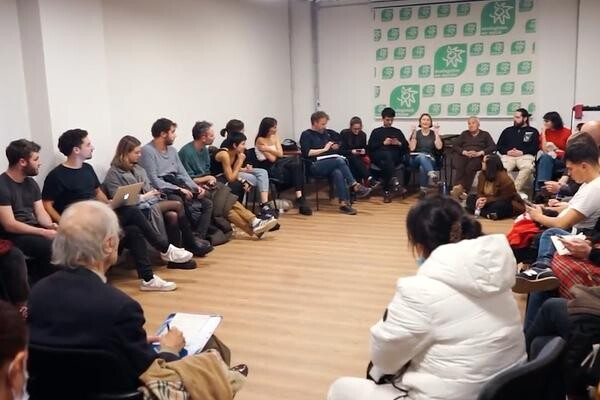 Asamblea del Sindicato de Inquilinas de Madrid.