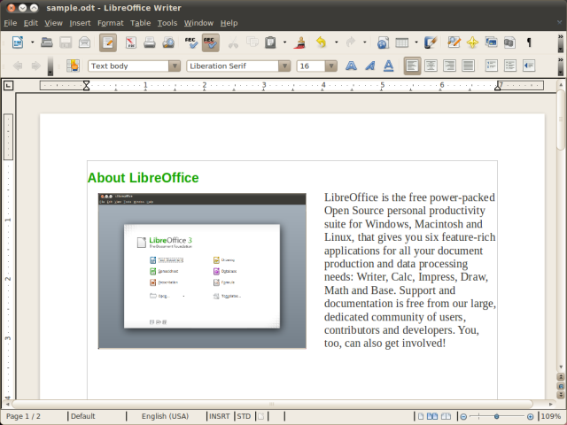 LibreOffice 3.4