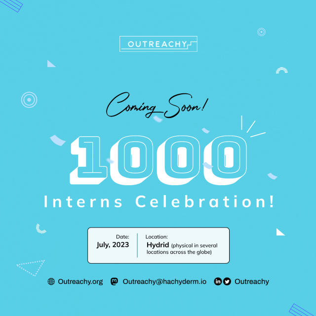 Coming soon: 1,000 Interns Celebration!