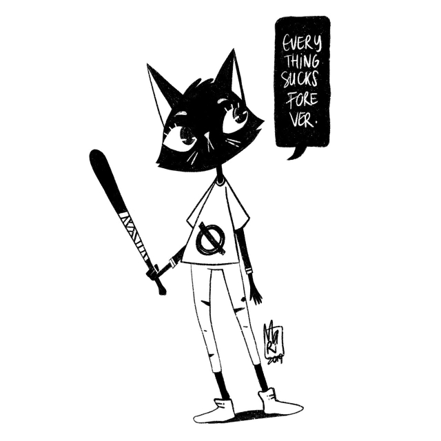 Night In The Woods - Mae fan art