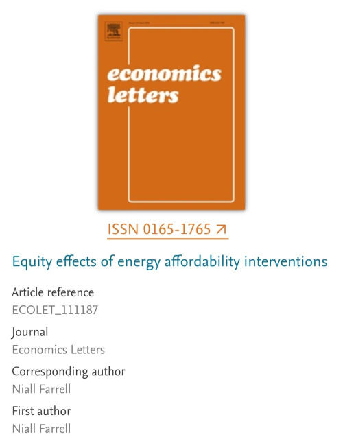 Screenshot of journal landing page for the accepted article