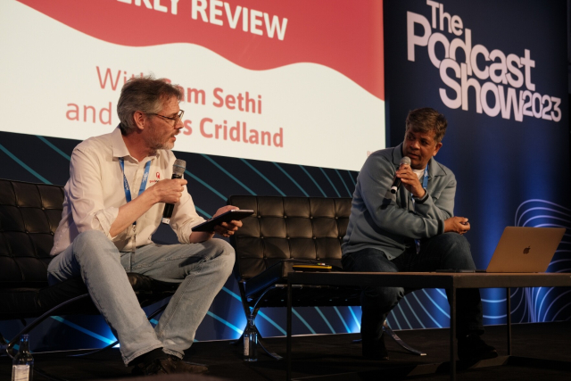 James Cridland & Sam Sethi