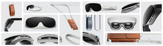 Marcus Kane X MacRumors concept render of Apple AR headset