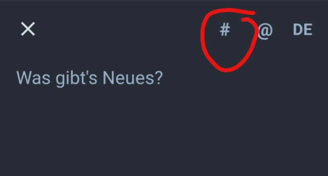 # on new post dialog