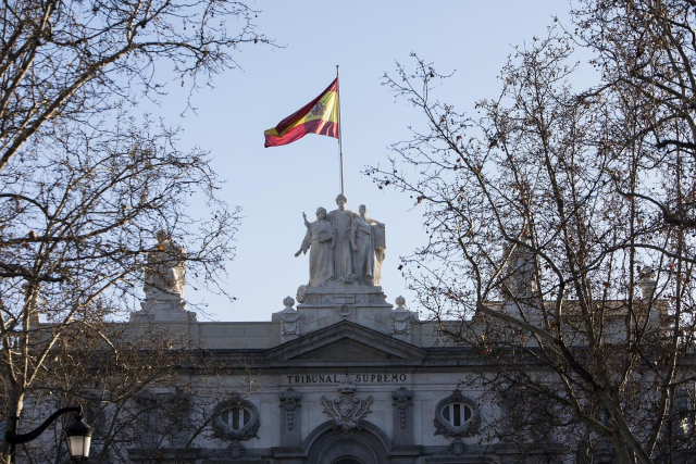 El Tribunal Supremo, en Madrid. Foto DAVID F. SABADELL
