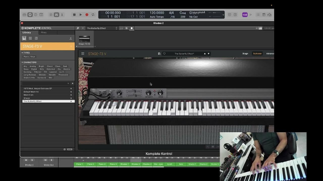 Record and Play - Arturia Stage-73 V2 - The Butterfly Effect