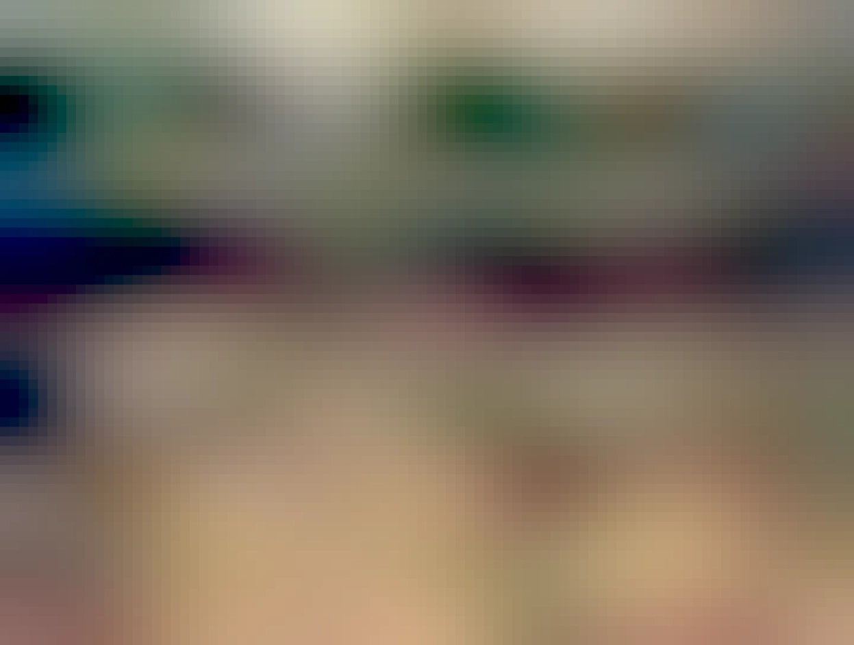 Brown wooden tandem tricycle