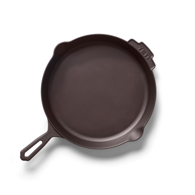 A picture of the Yeti 12" cast iron skillet.