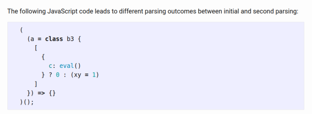 test case from linked blog post