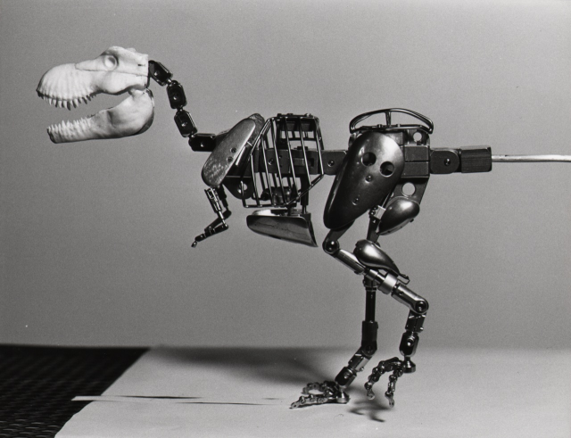A Tippett armature made for ‘Jurassic Park’