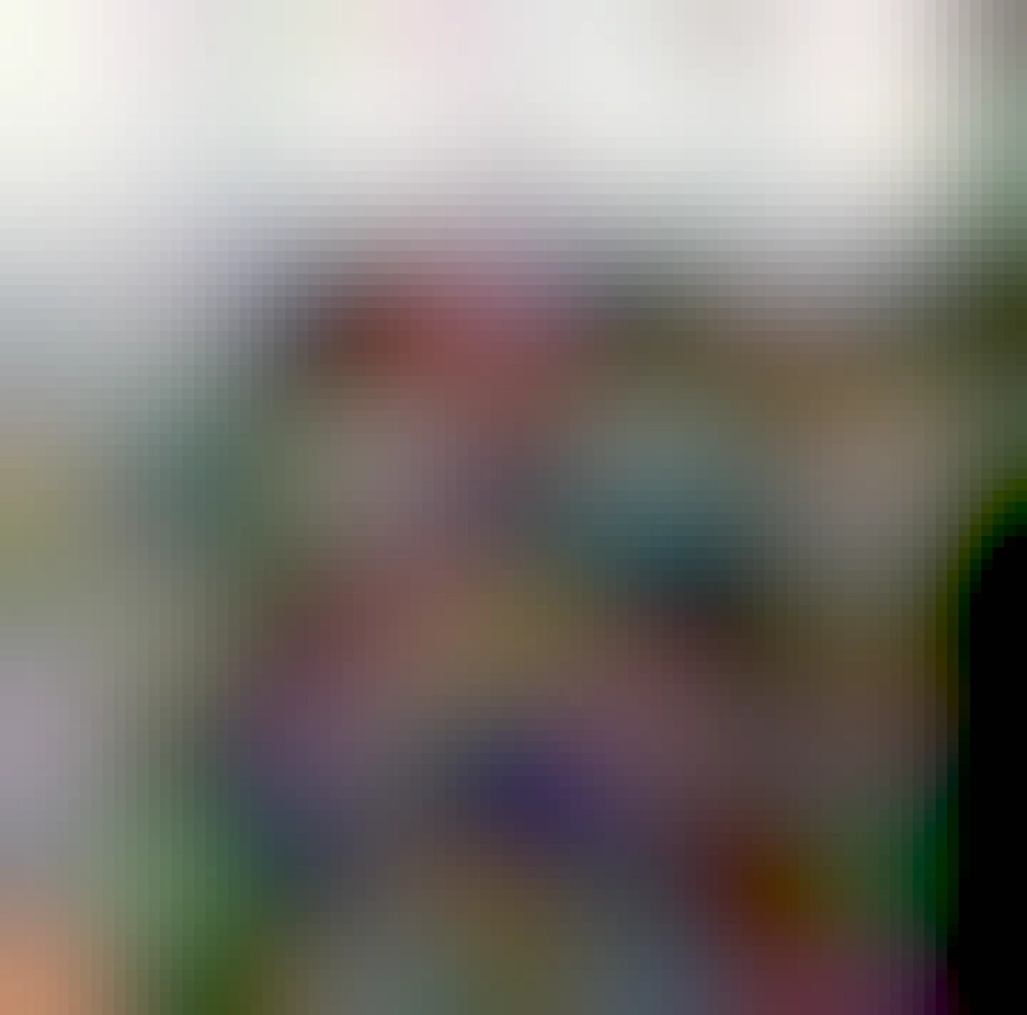 A burger van in a traffic jam, there’s a picture of a burger on the back of the van, next to a picture of Jessica Fletcher and the sign on the van says Burger, She Wrote.