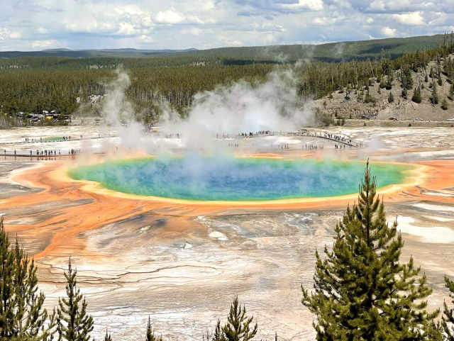 Grand Prismatic Geyser, Yellowstone
