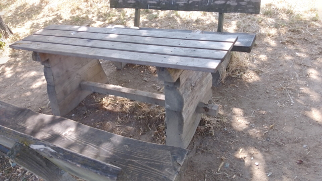 I cleaned up as best I could.