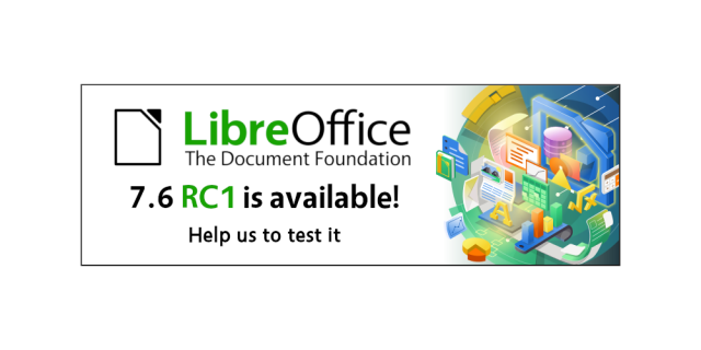 LibreOffice 7.6 banner